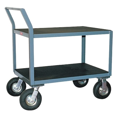Low-Profile Instrument Cart with Flush Metal Shelves, Steel, 1, 200 lb Load Capacity, 2 Shelves MPN:AL248Z800GP