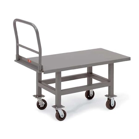 Ergo Pltfrm Truck, 2000lb, Steel, 48inx24in MPN:AS248P700GP