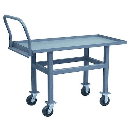 Ergo Pltfrm Truck, 2000lb, Steel, 48inx24in MPN:FN248P700GP