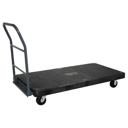 Platform Truck, 2500lb, Plastic, 48inx24in MPN:NF248P700GP
