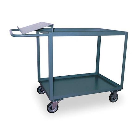 Order Picking Stock Cart, 1, 400 lb Load Capacity, 2 Shelves, 51 in L, 25 in W, 39 in H MPN:SO236P500GP
