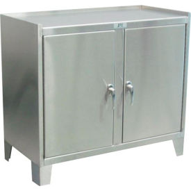 Jamco Heavy Duty Stainless Steel Cabinet with 2 Doors 16 Gauge 36