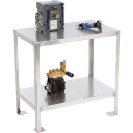 Jamco Machine Stand W/ Shelf 16 Ga 430 Stainless Steel Top 30