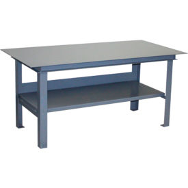 Jamco Standard Workbench W/ Shelf & Steel Square Edge 72