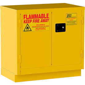 Jamco Under Counter Flammable Liquid Storage Cabinet Self Close Door 22 Gal Cap36