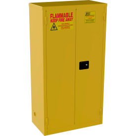 Jamco Flammable Liquid Storage Cabinet Manual Close Door 44 Gallon Capacity 34