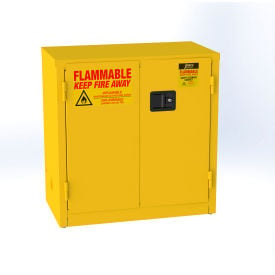 Jamco Flammable Liquid Storage Cabinet Self Close Door 22 Gallon Capacity 34