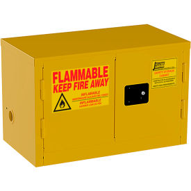 Jamco Counter Top Flammable Liquid Storage Cabinet Self Close Door 11 Gal Cap. 34