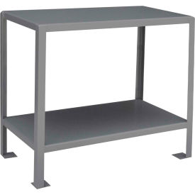 Jamco Stationary Machine Table W/ 2 Shelves Steel Square Edge 30