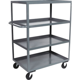 Jamco Stock Truck with 4 Shelves Lips Up 3000 lb. Capacity 72