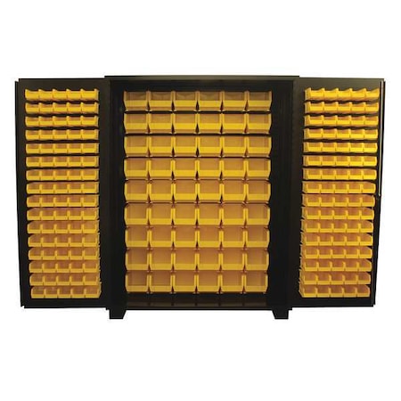 Extra-Heavy Duty Bin Cabinet, 60 in W, 78 in H, 24