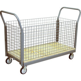 Jamco Wire Mesh Basket Wood Deck Platform Truck Steel Frame 48