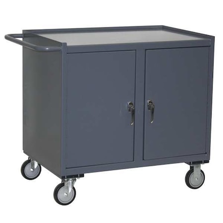 Mobile Cabinet Bench, Steel, 42