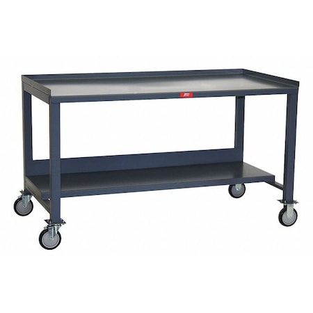 Workbench, Steel, 72 in W, 35 in Height, 1, 400 lb, Straight MPN:MW472P505GP