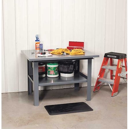 Fixed Work Table, Steel, 72