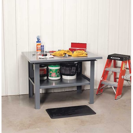 Fixed Work Table, Steel, 60