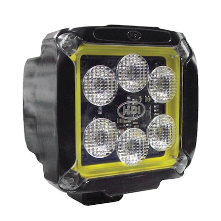 HDI Series 33-watt LED Equipment Light, Spot/Wide Beam, 3000 lumen MPN:HDI-1812-3000-HY
