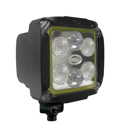 HDI Series 14-watt LED Equipment Light, Spot/Wide Beam, 1380 lumen MPN:HDI-1812-P-HY