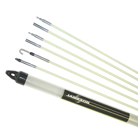 Glow Rod Kit with 18 Feet of Fiberglass Fish Rod MPN:7-63T