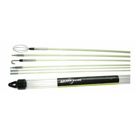 Versa Glow Rod Kit w/ 34 ft. of Fiberglass Fish Rod MPN:7-8VK