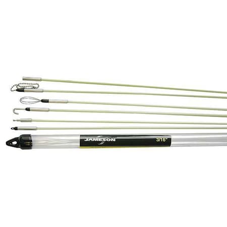 Deluxe Glow Rod Kit with 30 ft. of Fiberglass Fish Rod MPN:7S-65K