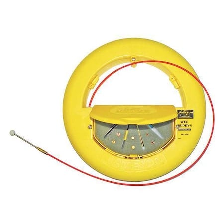 Wee Buddy Fish Tape with 150 ft. of 1/8