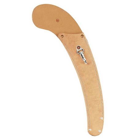 Scabbard For Hand Saw, Hard Chrome Plated Metal 16 in L Blade, Leather Grip, 22-1/2 in Tool L MPN:HS-16SL