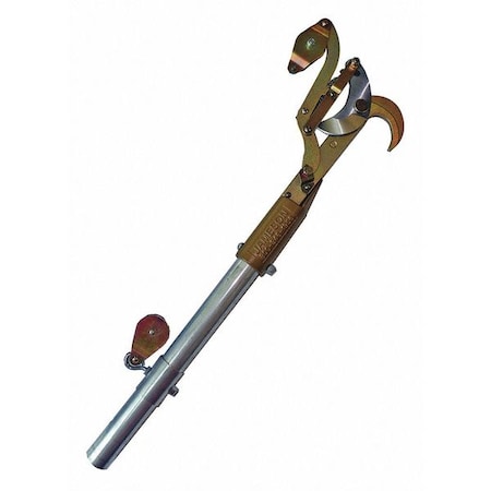 Big Mouth Side Cut Double Pulley Tree Pruner with Pole Adapter MPN:JA-34DP