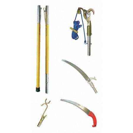 JE Series Tree Pruner and Pole Saw Kit MPN:JE-6PKG-2