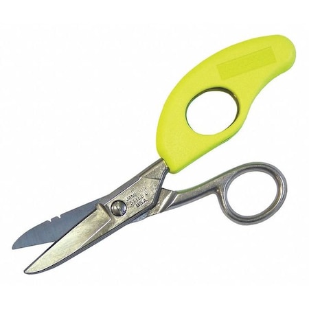 Electrician's Splicer Scisors w/ Snip Grip Ergonomic Handle MPN:32-41NS