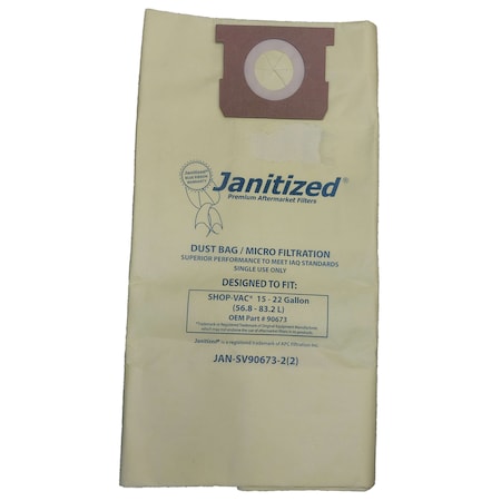Shop-Vacuum 90673, PK2 MPN:90673