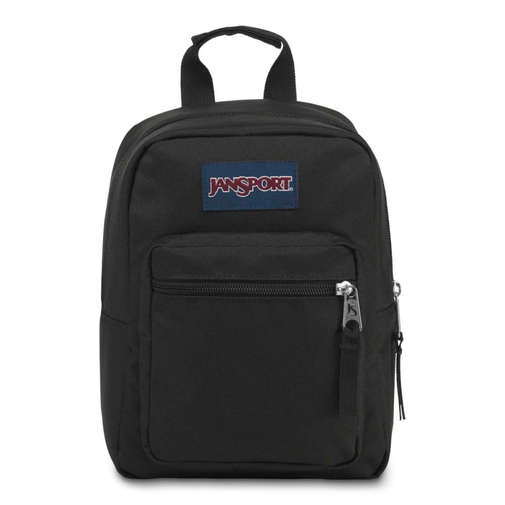 JanSport Big Break Lunch Bag, 9-1/4inH x 8-5/8inW x 3inD, 70% Recycled, Black MPN:JS0A352L008