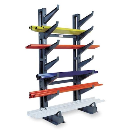 Inclined Starter Cantilever Rack, 7 ft. H MPN:CR-5