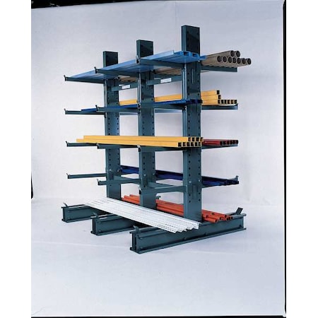 Starter Cantilever Rack, 1 Side, 10 ft. H MPN:MS-10J