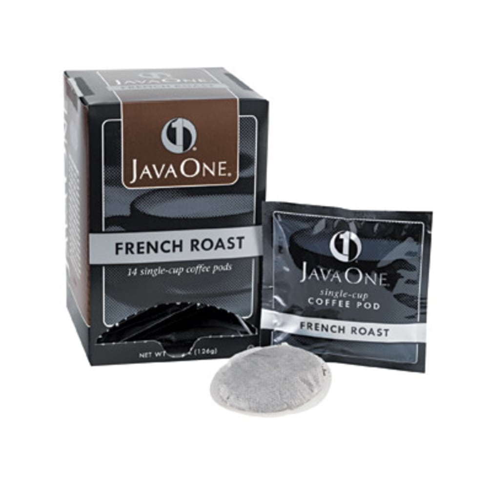 Java One Single-Serve Coffee Pods, French Roast, Carton Of 14 MPN:30800