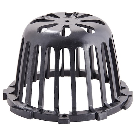 Roof Drains Dome Strainer, Polyethylene, 6 11/16 in MPN:1330D