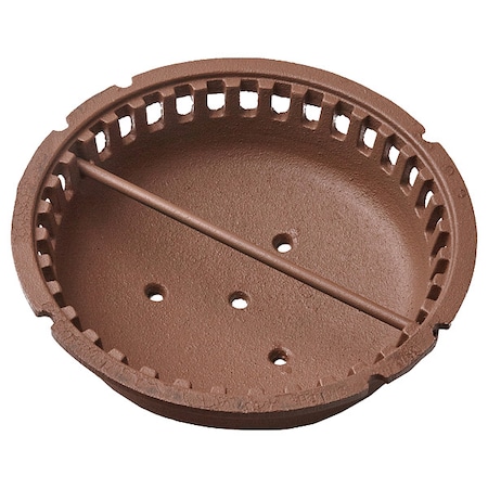 Basket, Tan, Round, 10-5/8 in Dia MPN:2233B