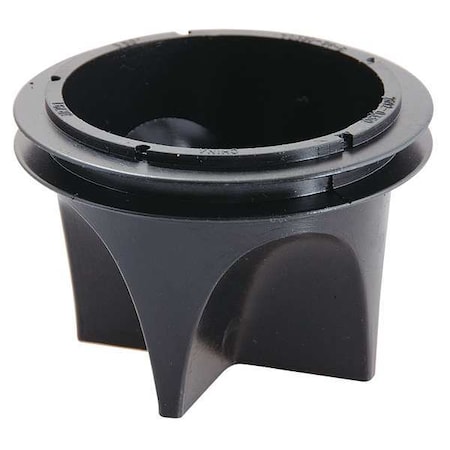 Floor Stink Stopper Quad Close Trap Seal, Elastomeric, 3-1/2