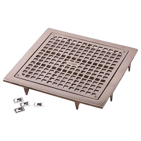 Grid, Bronze, Square, 17 in L MPN:3140