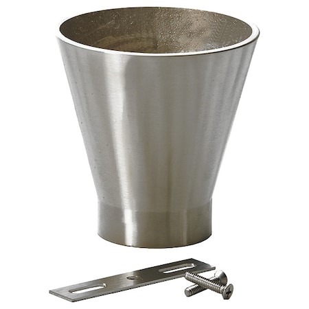 Sanitary Drain, 4x4-1/2 in., Nickel Bronze MPN:3580NB