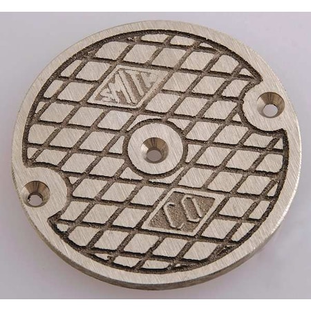 Floor Cover, Nickel Bronze, 4 1/8 in MPN:4020C03NB