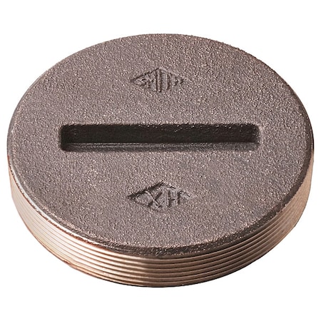 Floor Cleanout, Bronze, Round, 5 in Dia MPN:4470T05