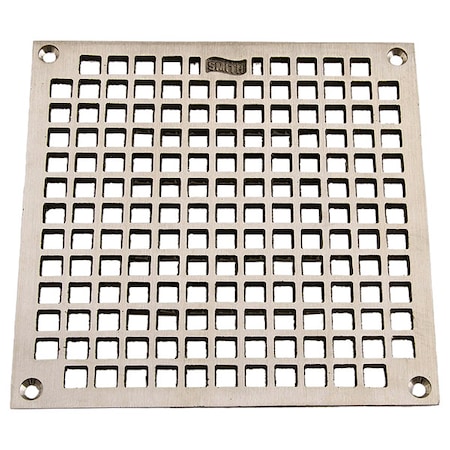 w/Screws Grate, Nickel Bronze, Screw, 7 7/16 in MPN:B08NBG
