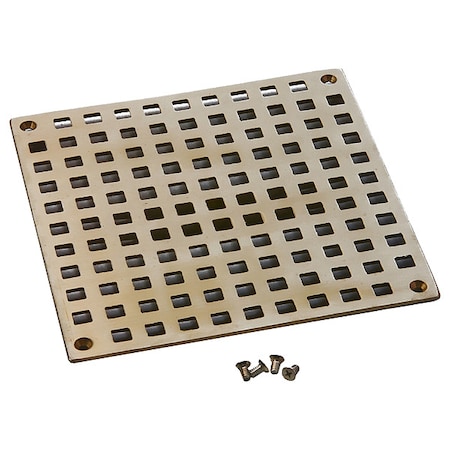 Grate, Bronze, Square, 10 in L MPN:B10NBG