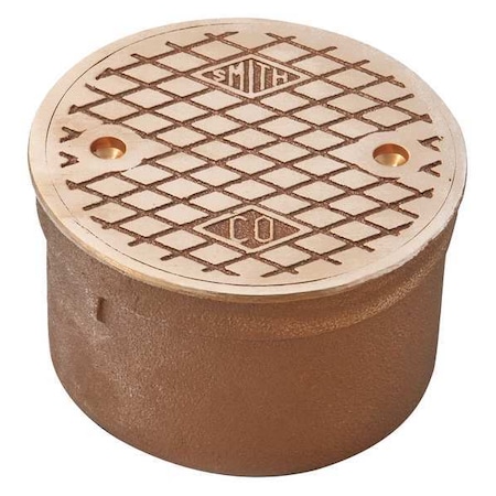 FloorCleanout, Bronze, Round, 4-3/4inDia MPN:4890C03PB