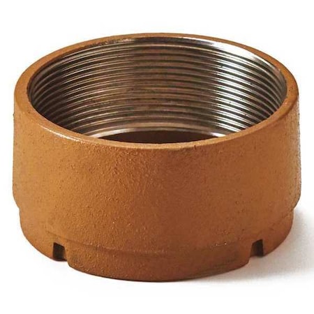 Coupling, 4 in L, 3.25 in W, Cast Iron MPN:0100C