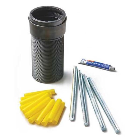 Nipple Kit, 8.25 in L, Plastic MPN:0100N08KP