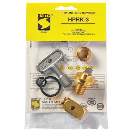 Hydrant Repair Kit MPN:HPRK-3