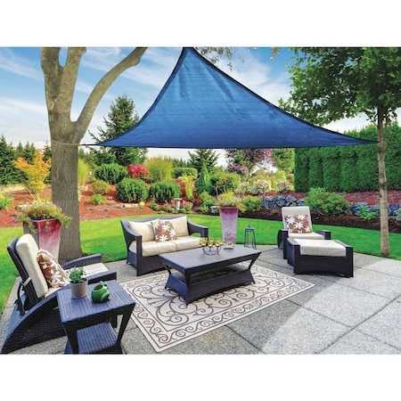 Sail Canopy, Triangle, Blue, 16x16x16 MPN:SH-40028