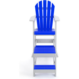 Frog Furnishings Adirondack Recycled Plastic Lifeguard Chair 46